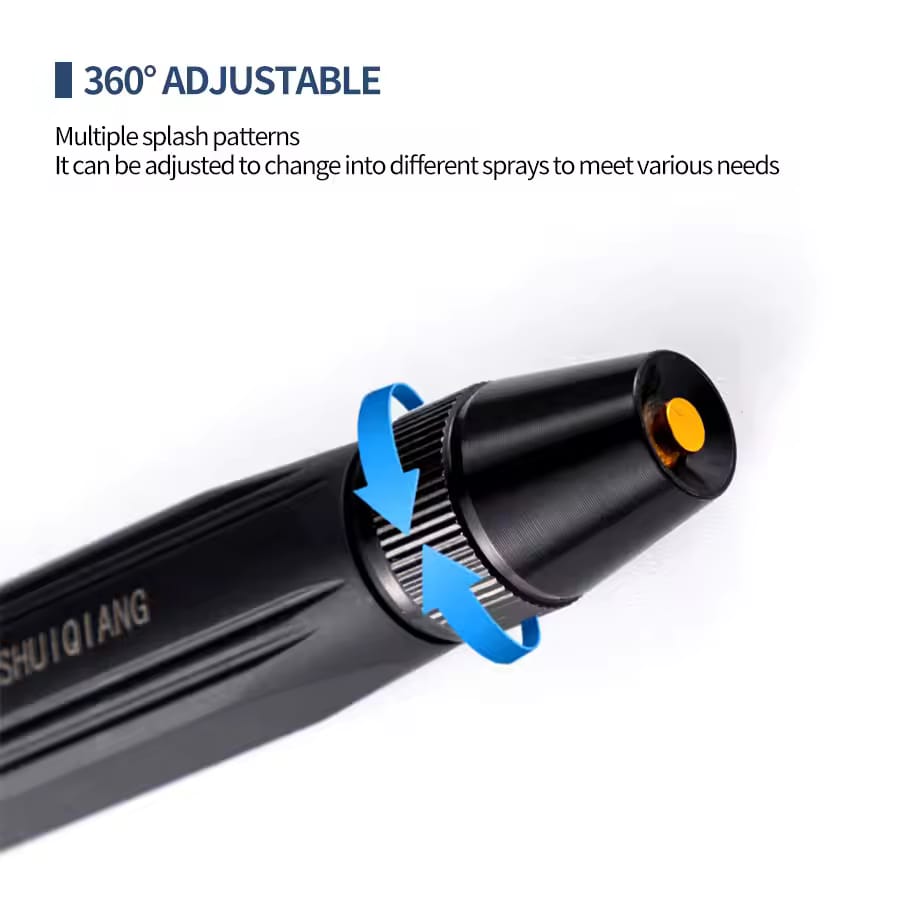 Mega Sale – Imported High-Quality Adjustable High Pressure Water Spray Nozzle Gun for Car Wash, Garden, Lawn & Hose Pipe Cleaning