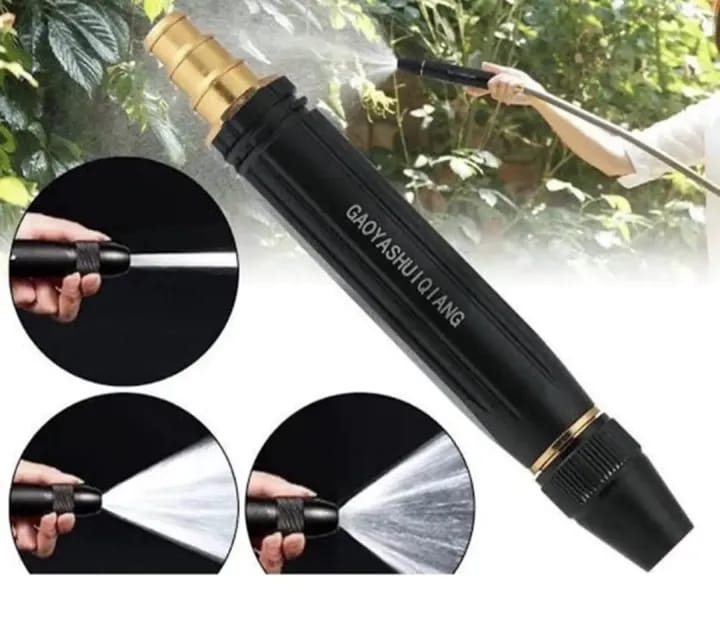 Mega Sale – Imported High-Quality Adjustable High Pressure Water Spray Nozzle Gun for Car Wash, Garden, Lawn & Hose Pipe Cleaning